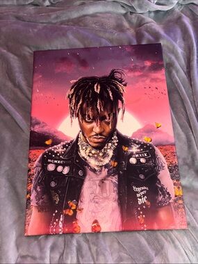 Juice WRLD Canvas Wall Art – “Legends Never Die”